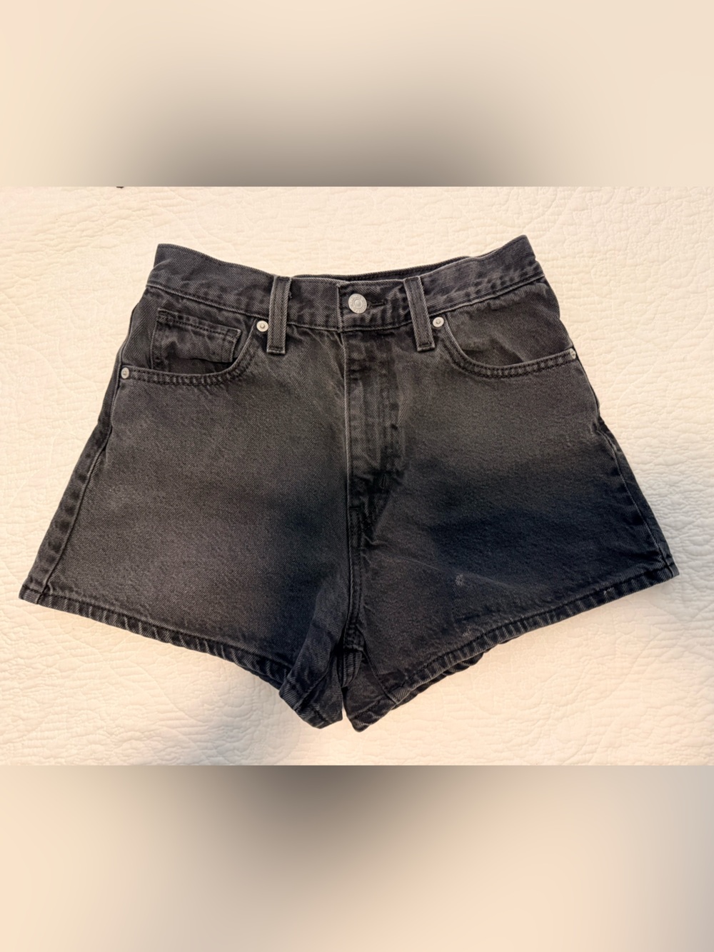 Levi’s Women's Black Denim Shorts